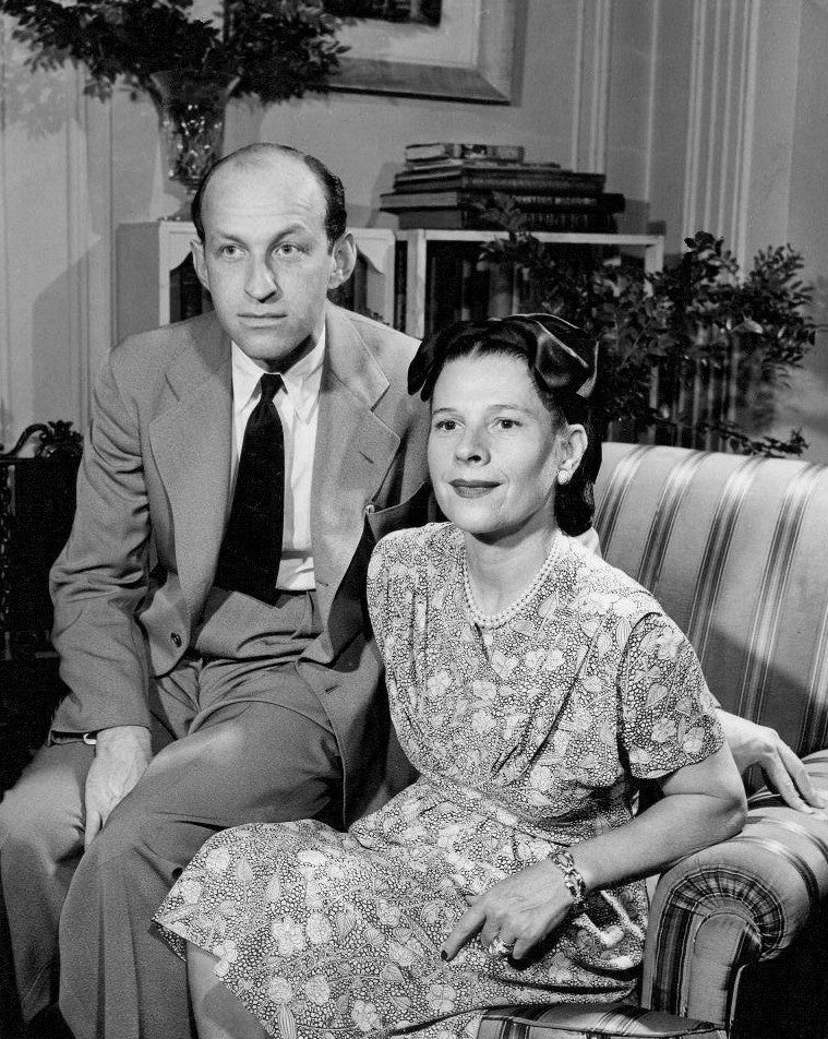 Garson Kanin and Ruth Gordon, 1946