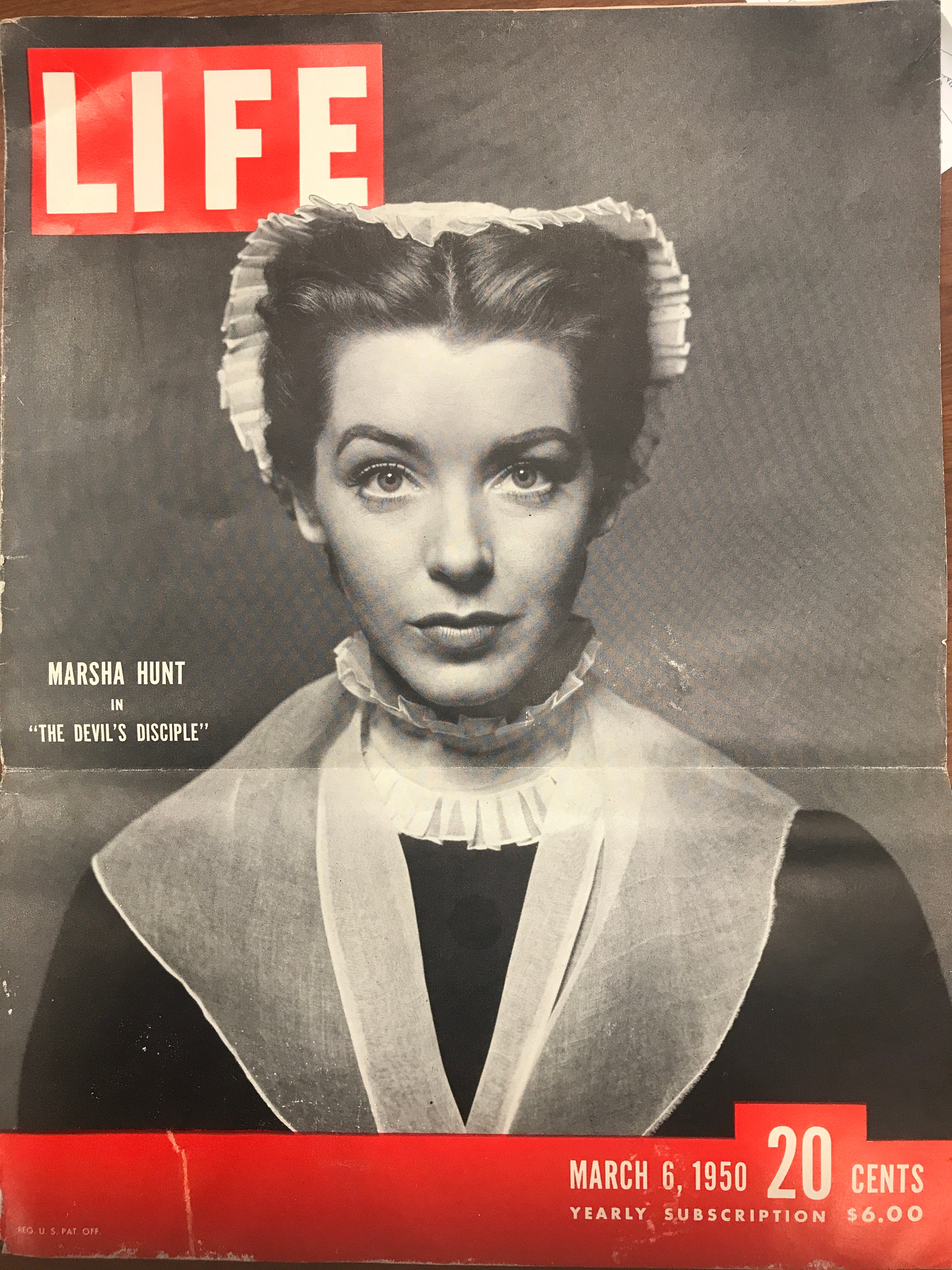 Marsha Hunt Life Magazine