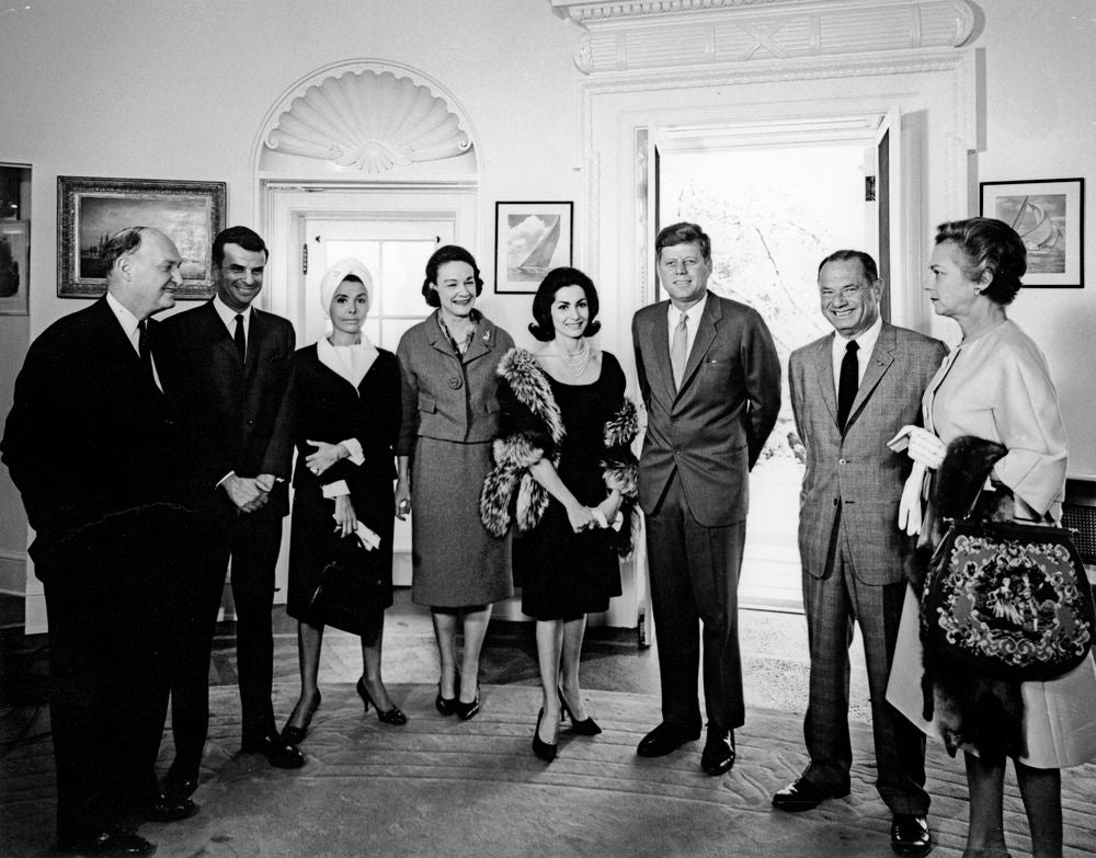 Lena Horne with Democratic supporters