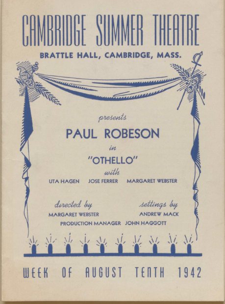 Othello Playbill 1942