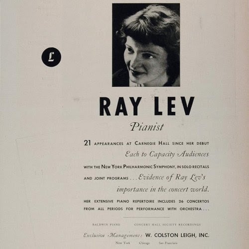 Ray Lev concert flier