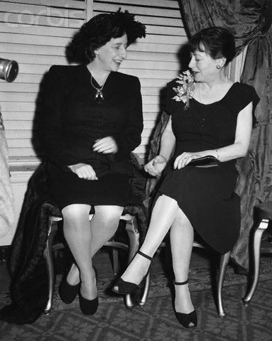 Lillian Hellman and Dorothy Parker