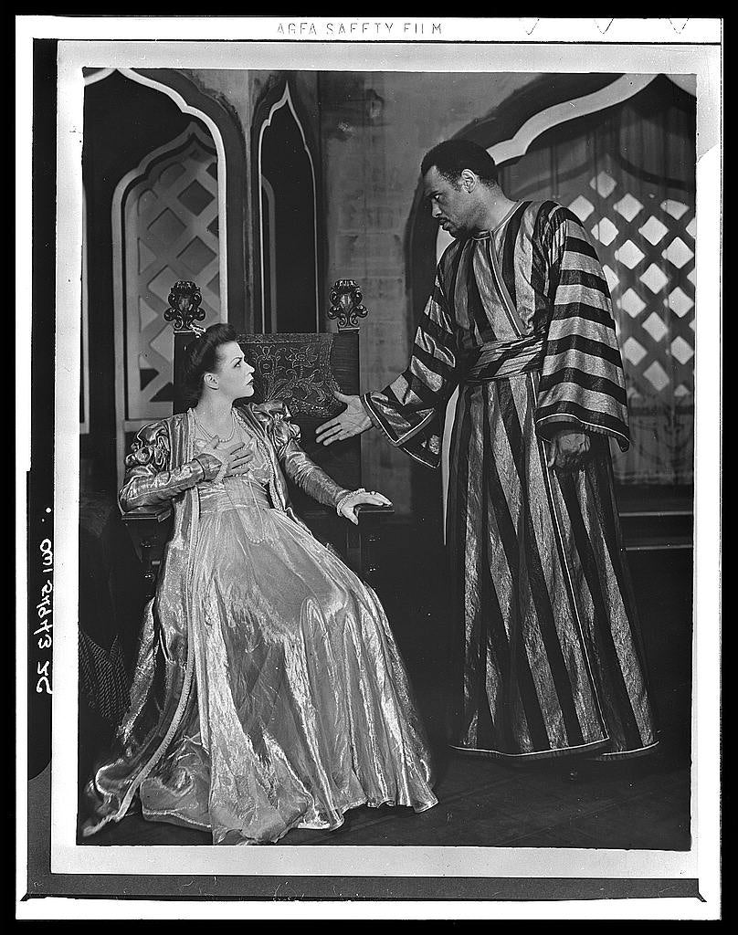 Scene From Othello with Paul Robeson