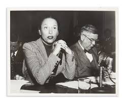 Gale Sondergaard Testifies Before the HUAC