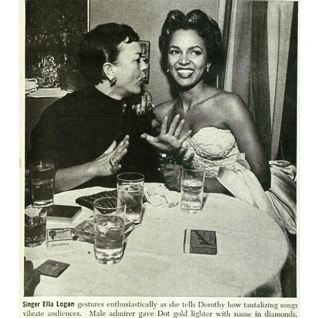 Ella Logan and Dorothy Dandridge